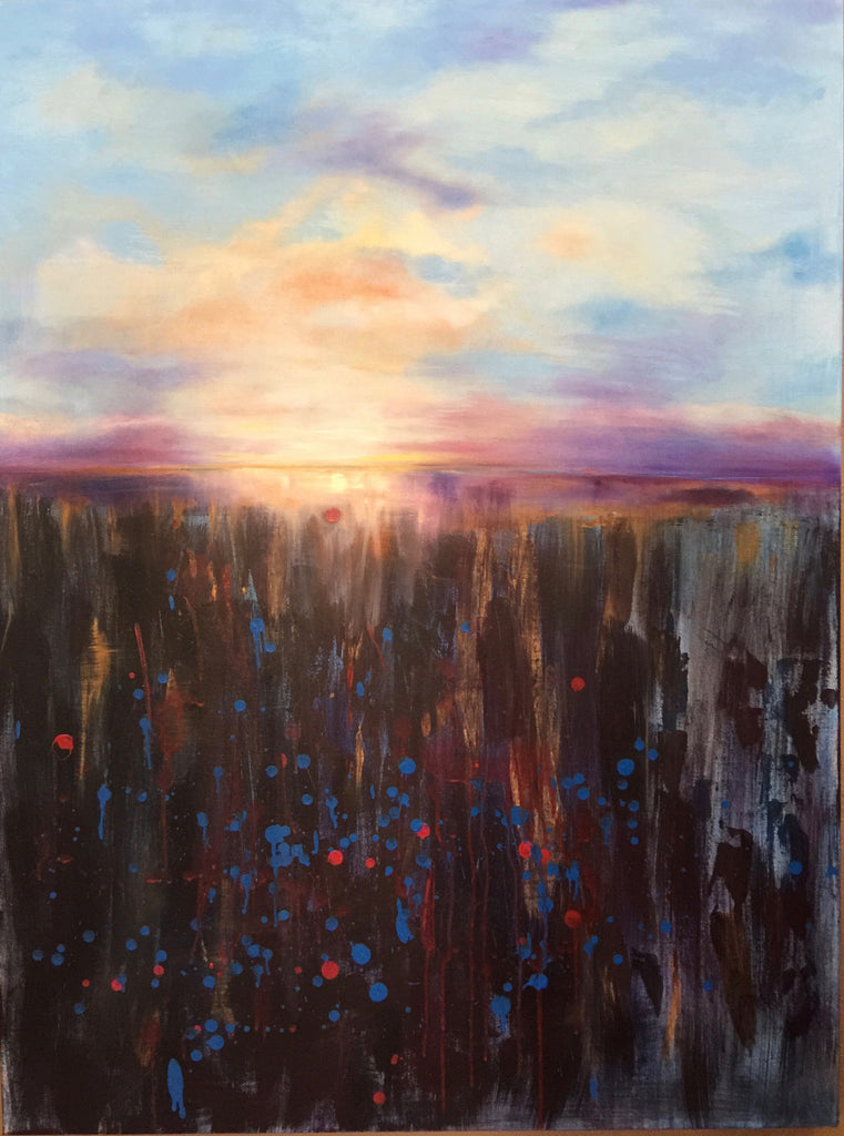 Sundown- Oil on Canvas 36x48 in